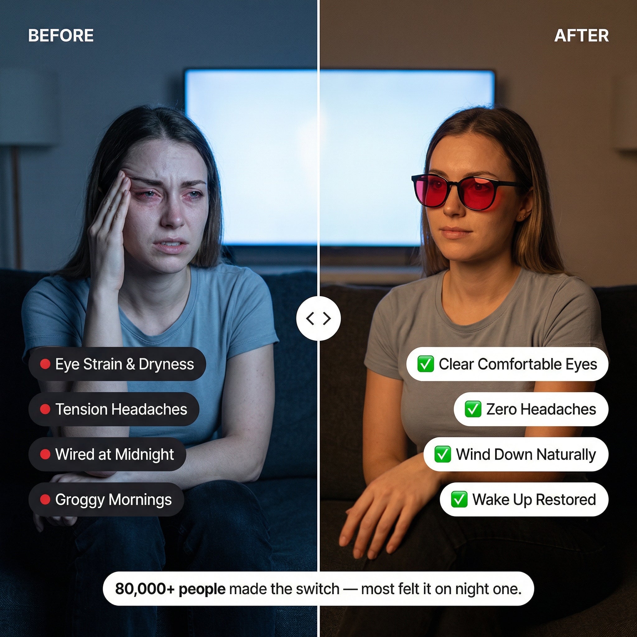 Clarity™ Unisex Blue Light Glasses